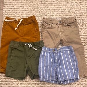 Janie and Jack Brown and Blue Pants & Shorts Collection